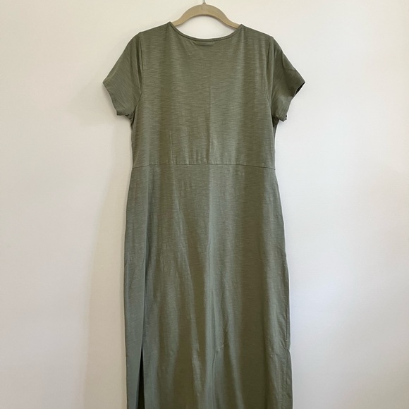 J. Jill Sage Green Midi Dress - Picture 3 of 3